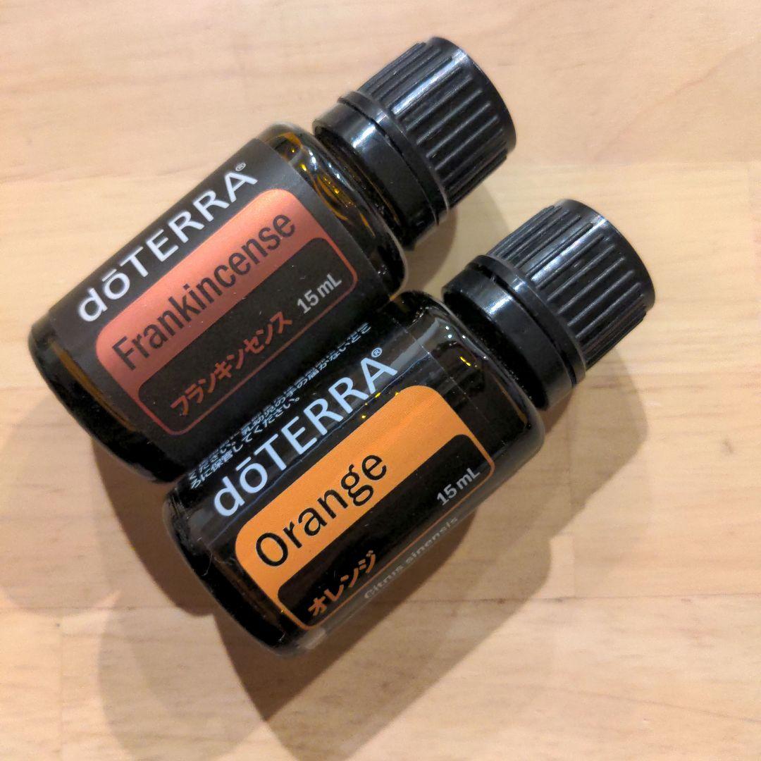 ドテラ　doTERRA　フランキンセンス&オレンジ15ml 　新品未開封 楽天市場】ドテラ フランキンセンス アロマオイル 15mL doTERRA