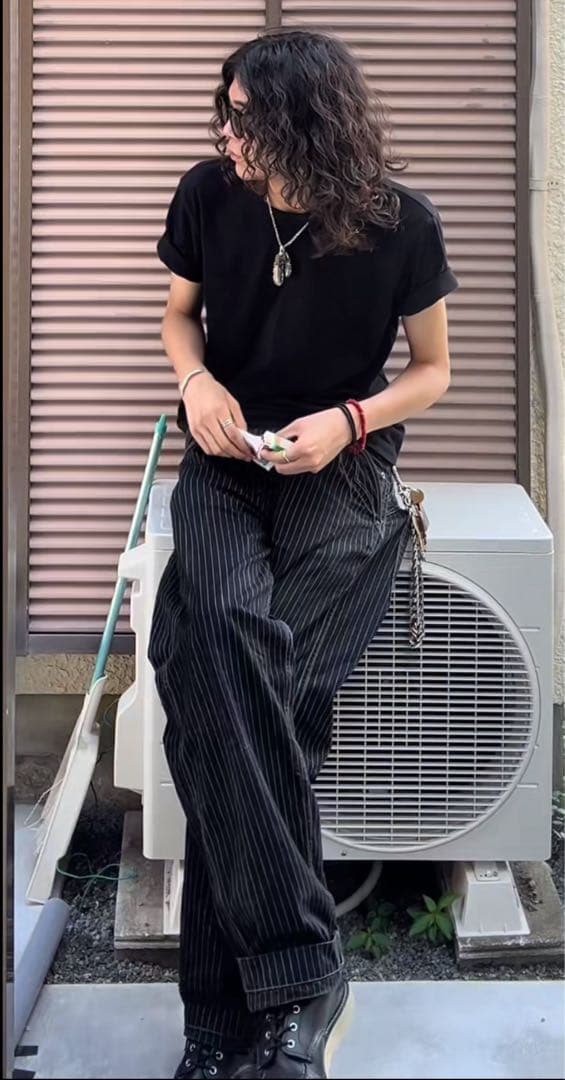 OLD HICKORY DENIM PANTS/オールドヒッコリー 32｜Schott】 ヒッコリー