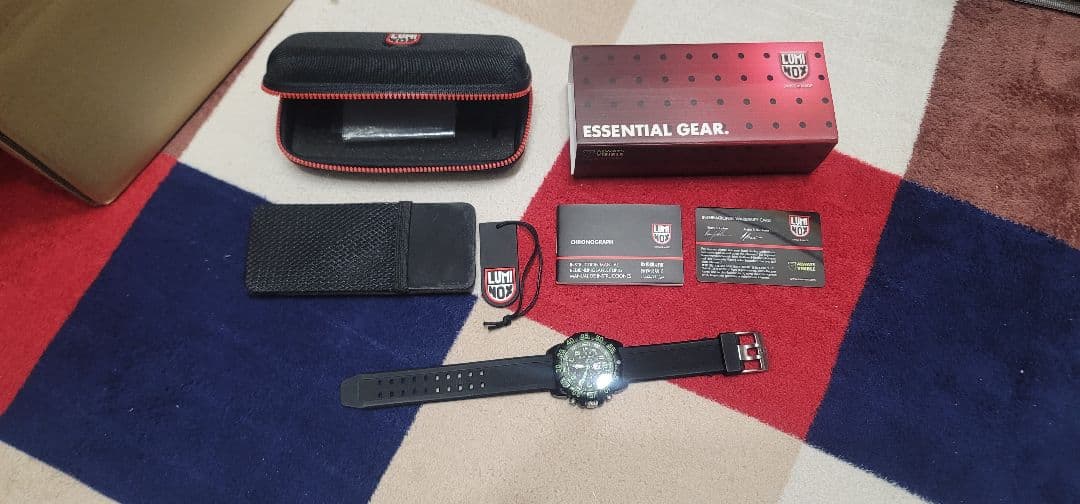 ルミノックス ネイビーシールズ カラーマーク 3080 クロノグラフ