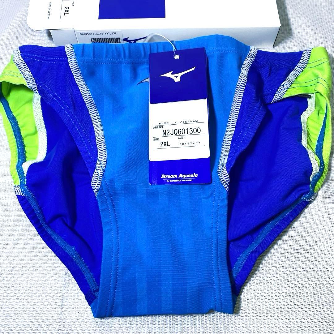 【新品】mizuno 競泳水着　FINA承認　ストリームアクセラ　表記2XL MIZUNO（ミズノ） 競泳水着 レディース FINA承認 2XLサイズ（XOサイズ