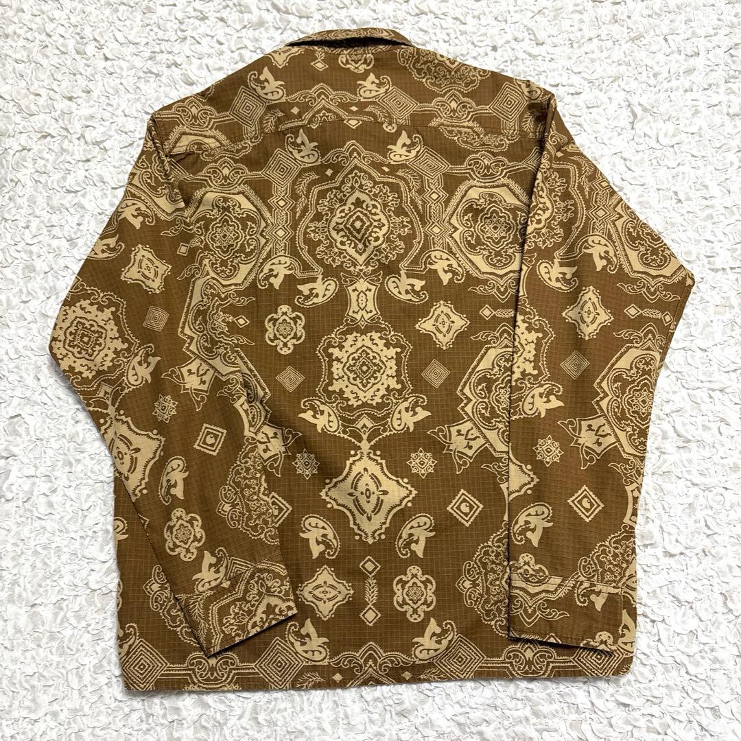 Carhartt カーハート メンズ ペイズリー柄 シャツ Lサイズ 大きめ