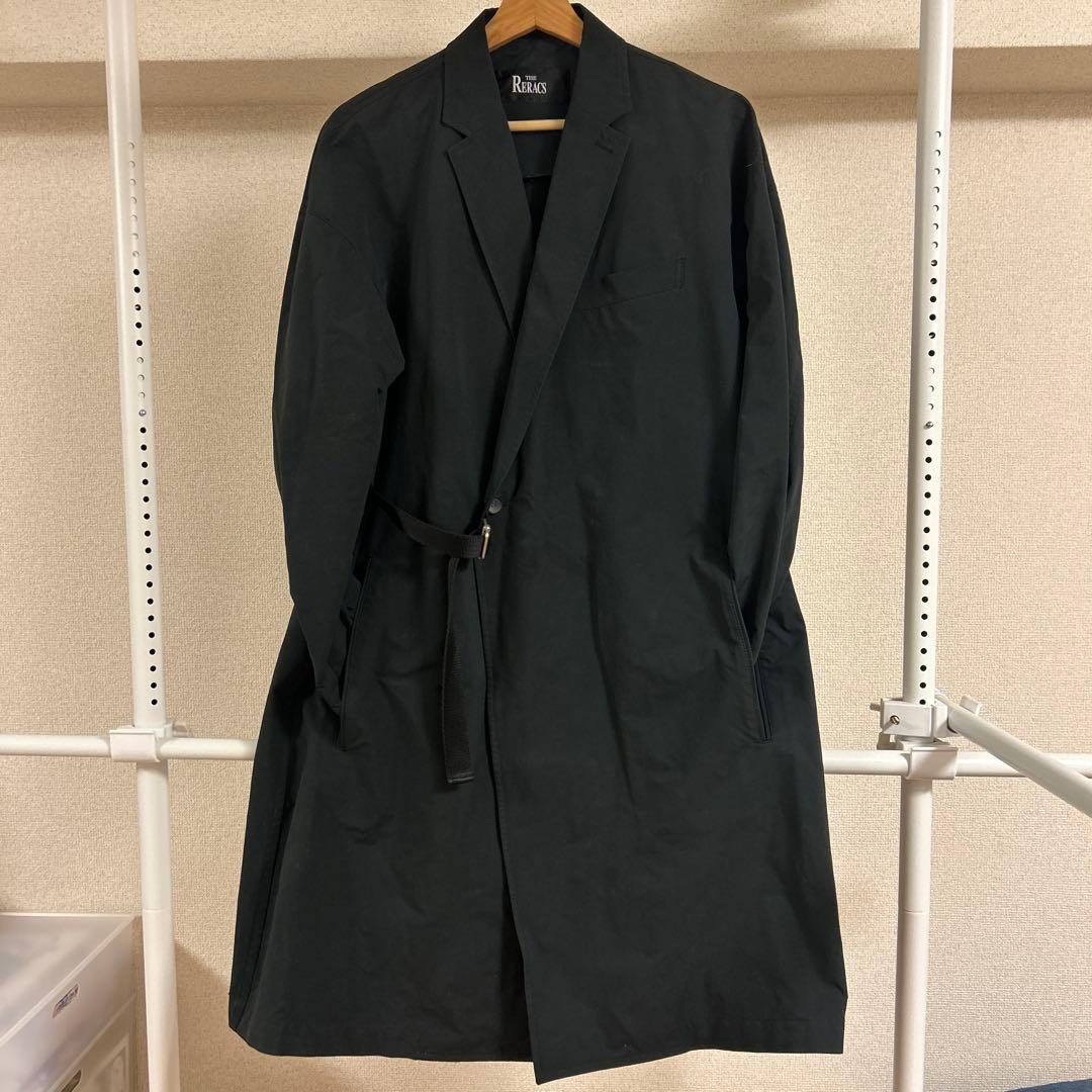 THE RERACS タイロッケン チェスターフィールドコート 黒 - メルカリ