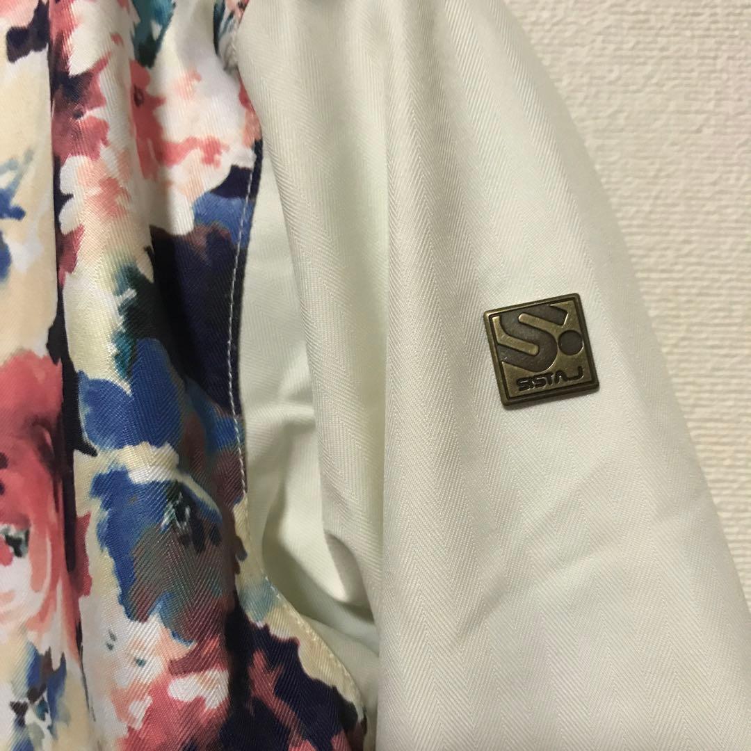 《未使用》SISTA.J シスタジェイ 花柄スノーウェアとパンツ 上下 S