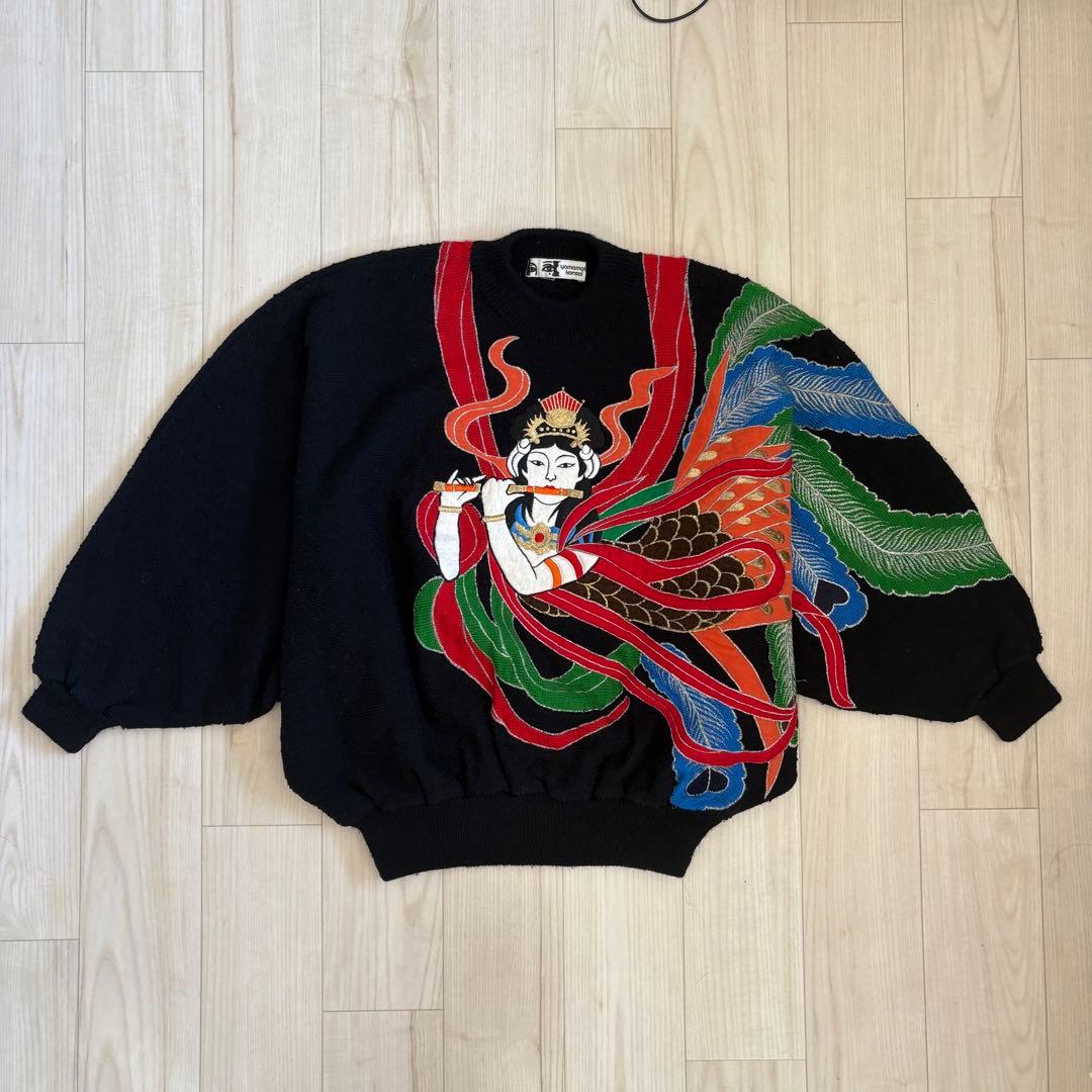 山本寛斎 Kansai Yamamoto 天女ニット80sアーカイブビンテージ - メルカリ