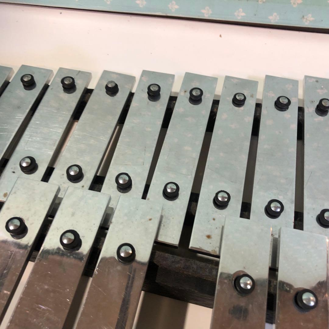 日本製 Saito サイトー 斉藤製作所 グロッケン 鉄琴 32鍵盤