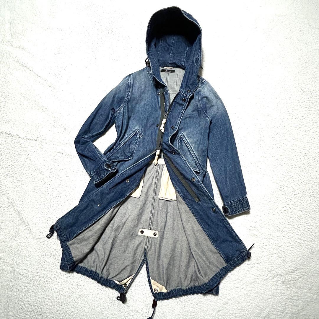 美品✨佐藤健着用】Johnbull ジョンブル デニム モッズコート M - メルカリ