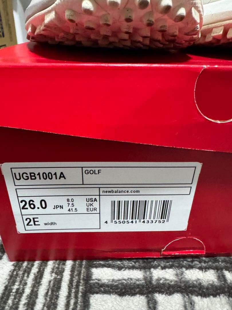New Balance ゴルフシューズ UGB1001A 26.0cm