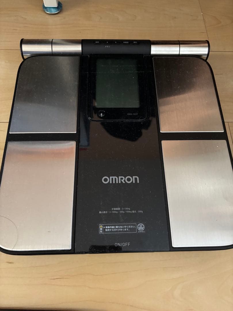 OMRON 体脂肪計・体組成計　KRD-703T オムロン（OMRON） 体重体組成計 体重計 KRD-703T ブラック 両手両足