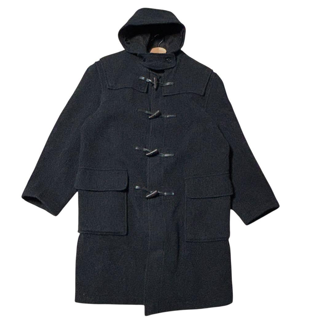 美品 90s グローバーオール ダッフルコート ヘリンボーン L 英国製