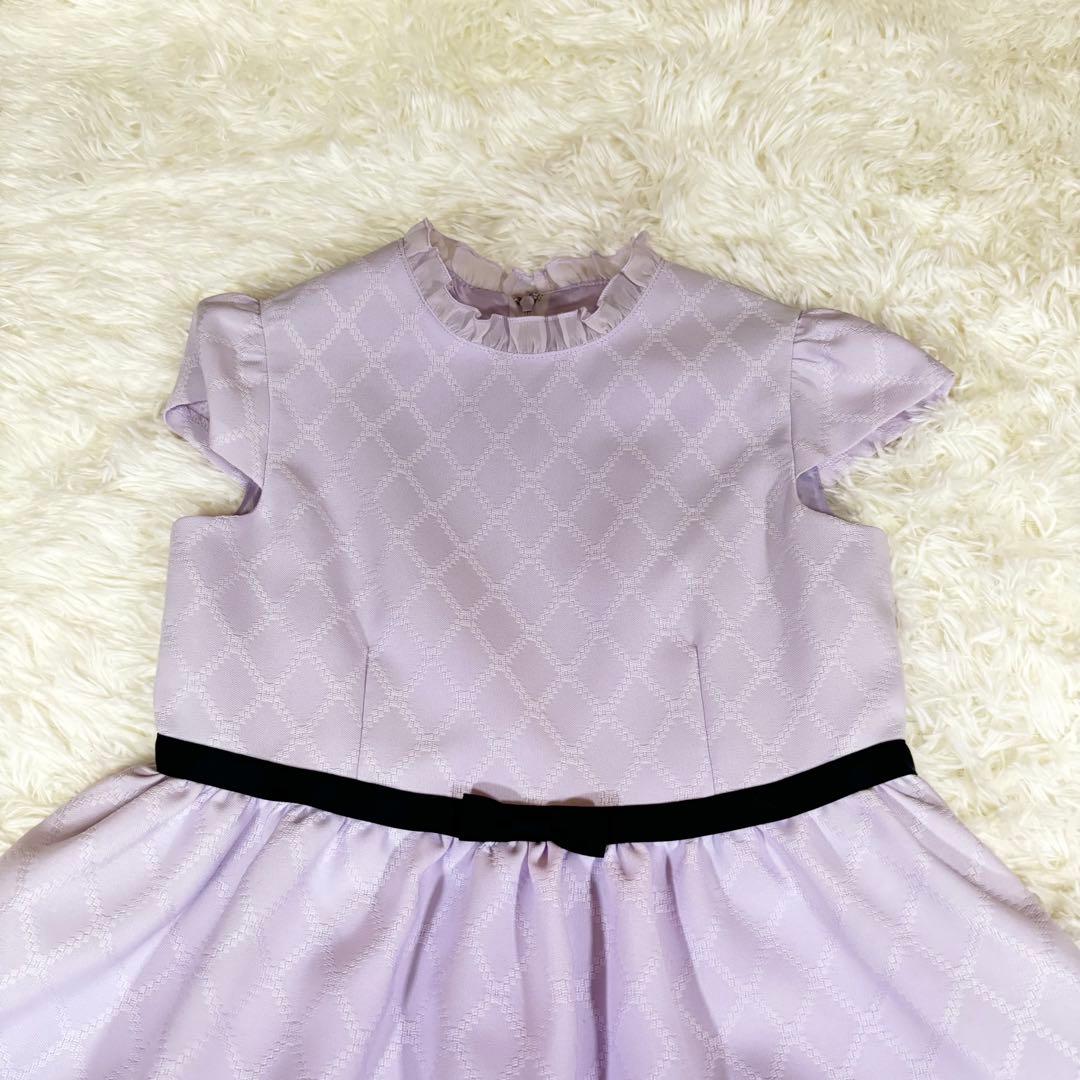 SAKURA ラベンダー ドレス 130 セレモニー 入学 卒園 発表会