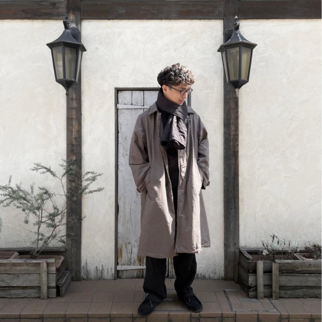 nest Robe CONFECT コットンラミーキルティング ケープ マフラー