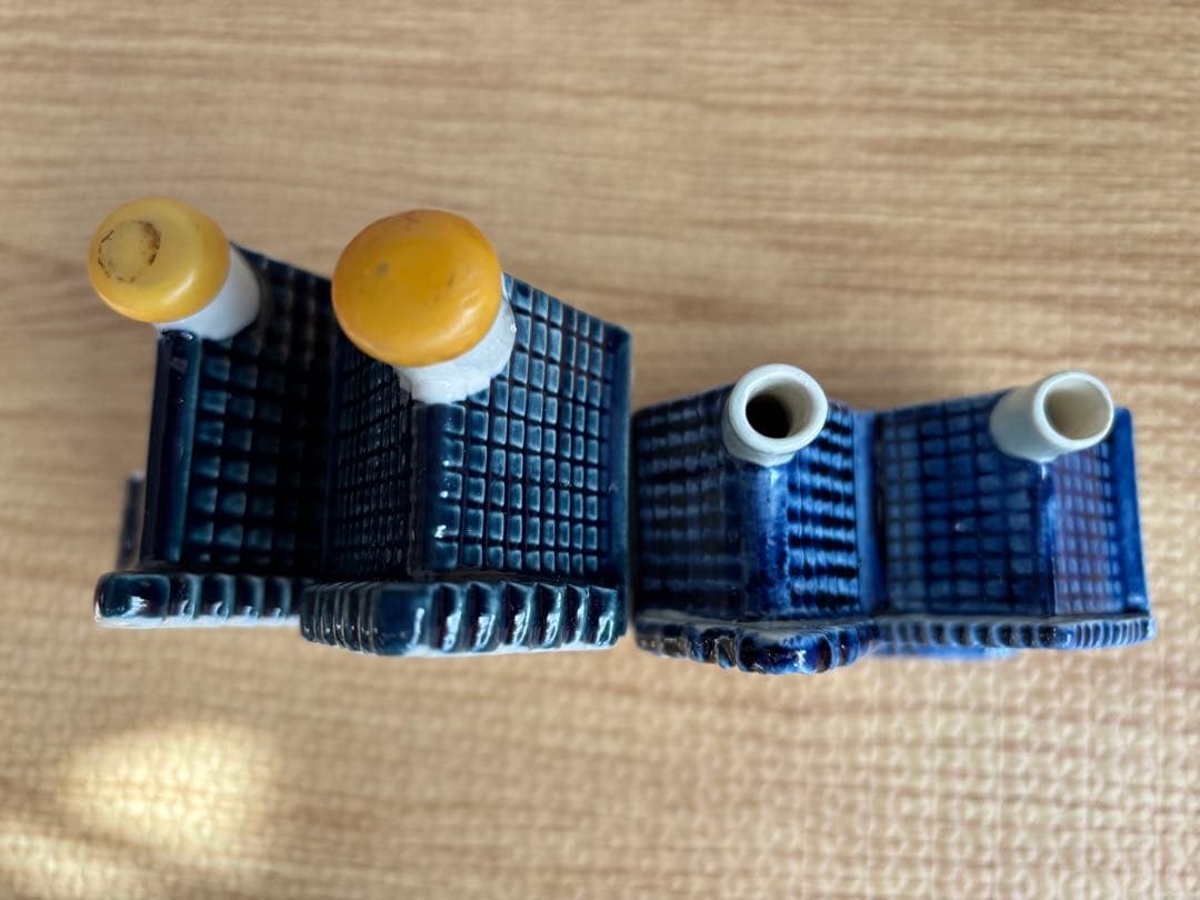 KLM、デルフトブルー・ミニチュアハウスと風車