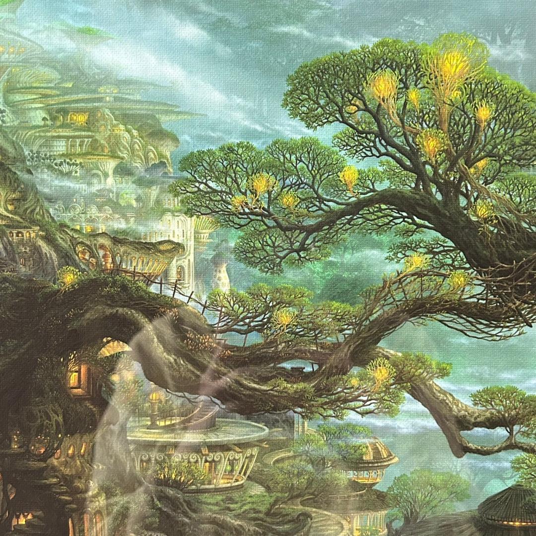 美品 内尾和正「咆哮 妖獣SPオーダー」ジークレー版画 直筆サイン入り 額縁入り