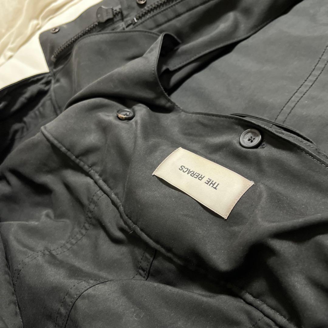 別注 the reracs ドロップショルダー モッズコート ブラック34 - メルカリ