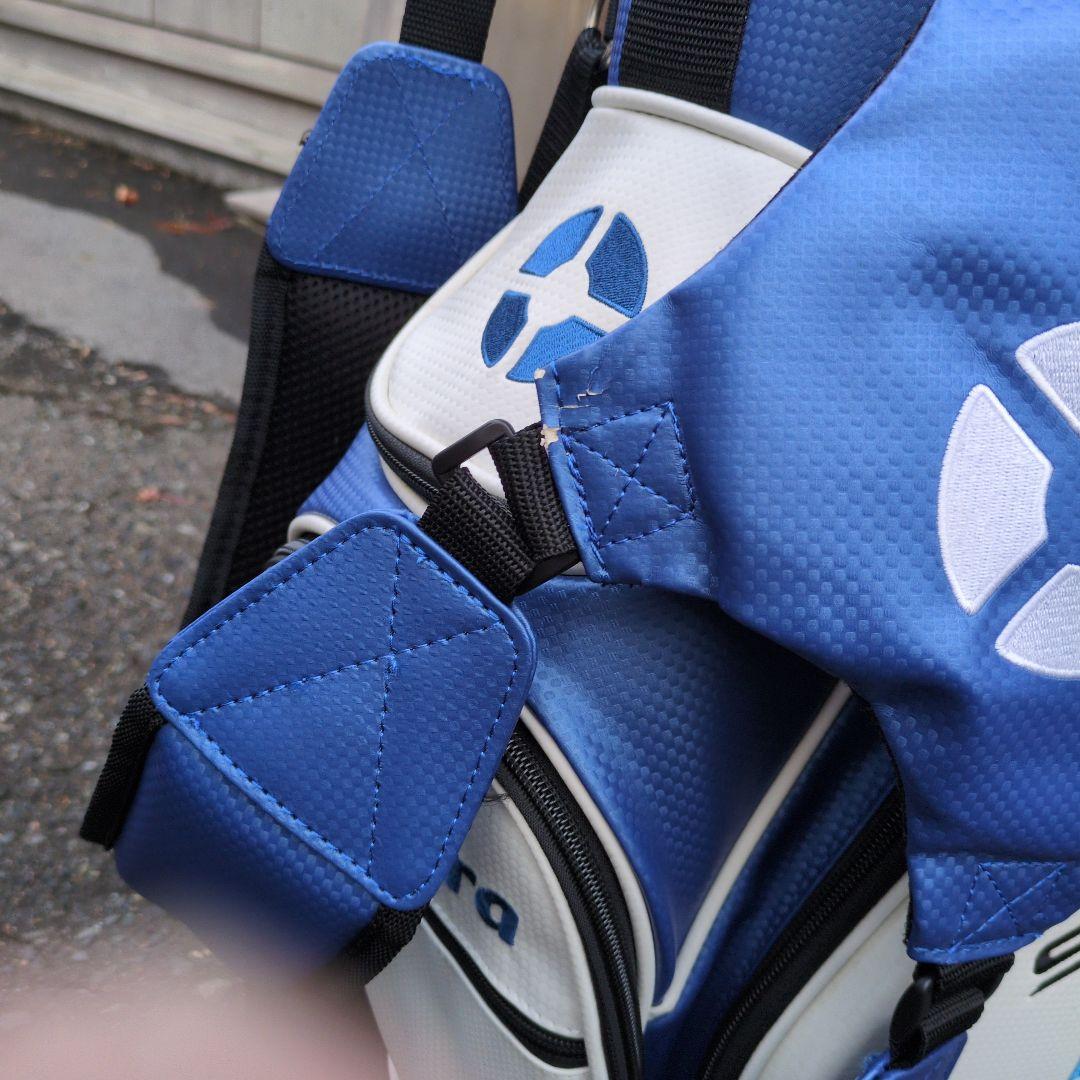 Fujikura Speeder NX キャディバッグ ホワイト/ブルー