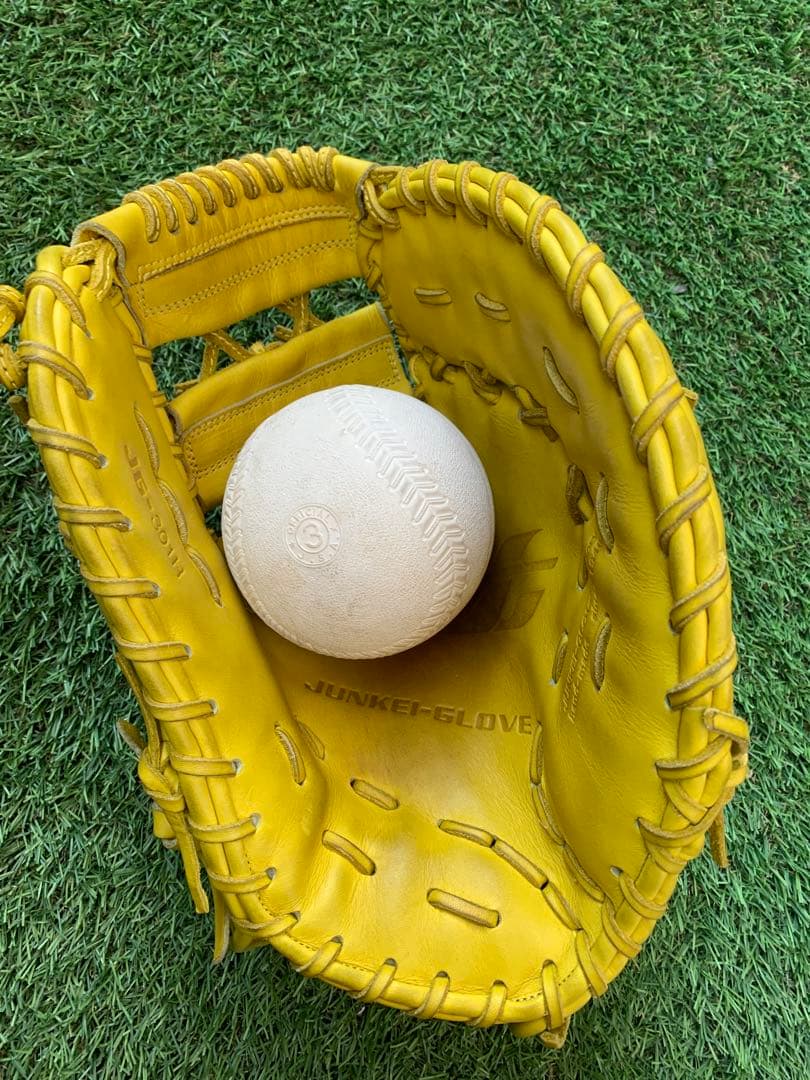レア・未使用】ジュンケイ硬式用ファーストミット
