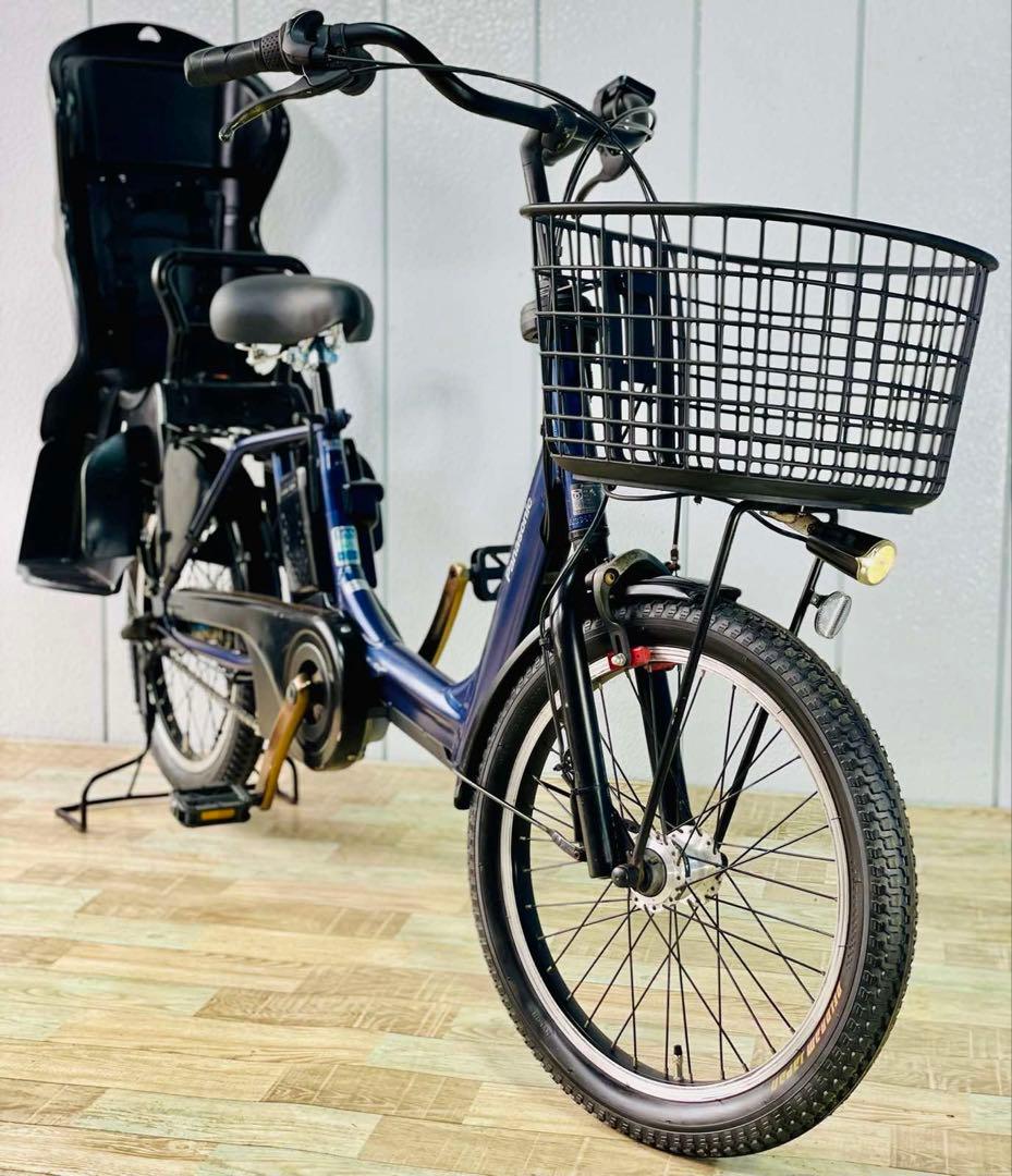 2474パナソニック12アンペア 子供乗せ 電動アシスト自転車
