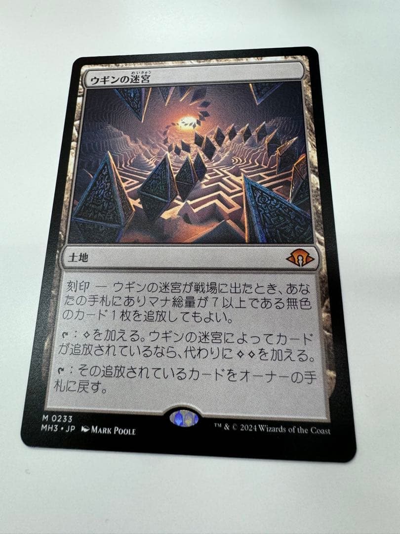 ウギンの迷宮 日本語 2枚 ウギンの迷宮 日本語 2枚 MTG ウギン