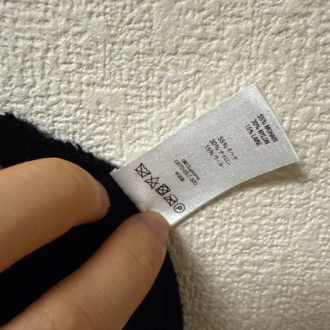 帽子 Supreme Mohair Beanie \"Black\"