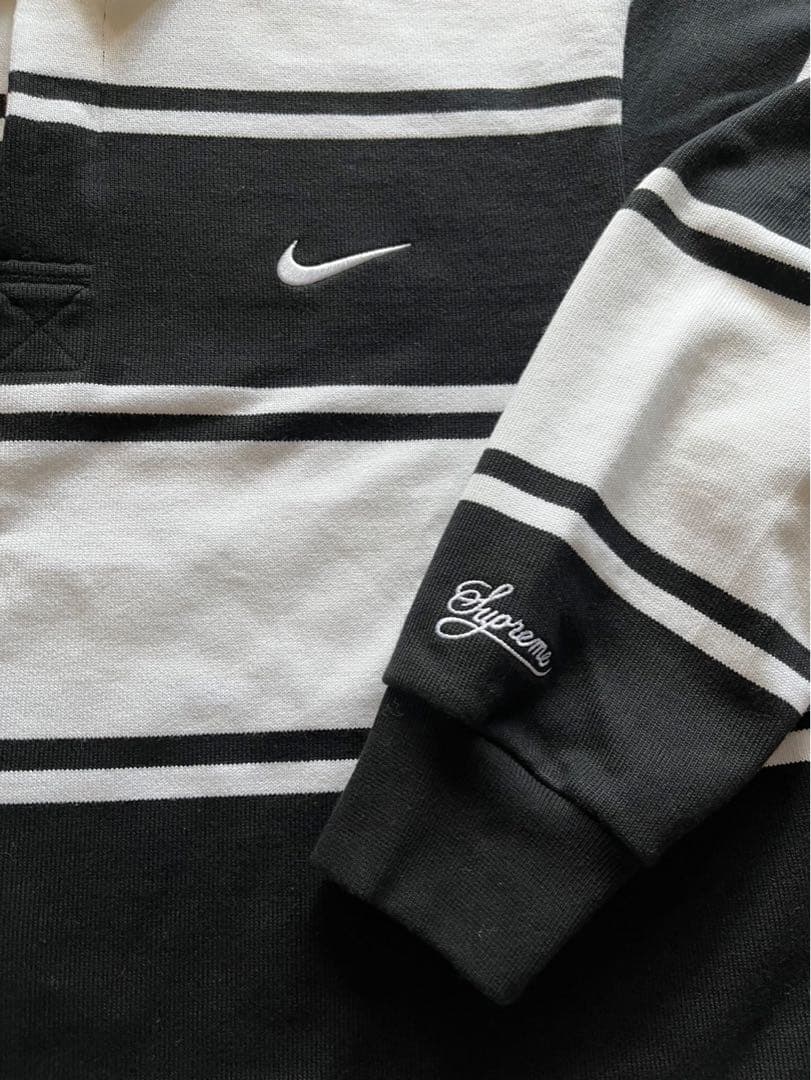 Supreme x Nike Stripe Rugby 