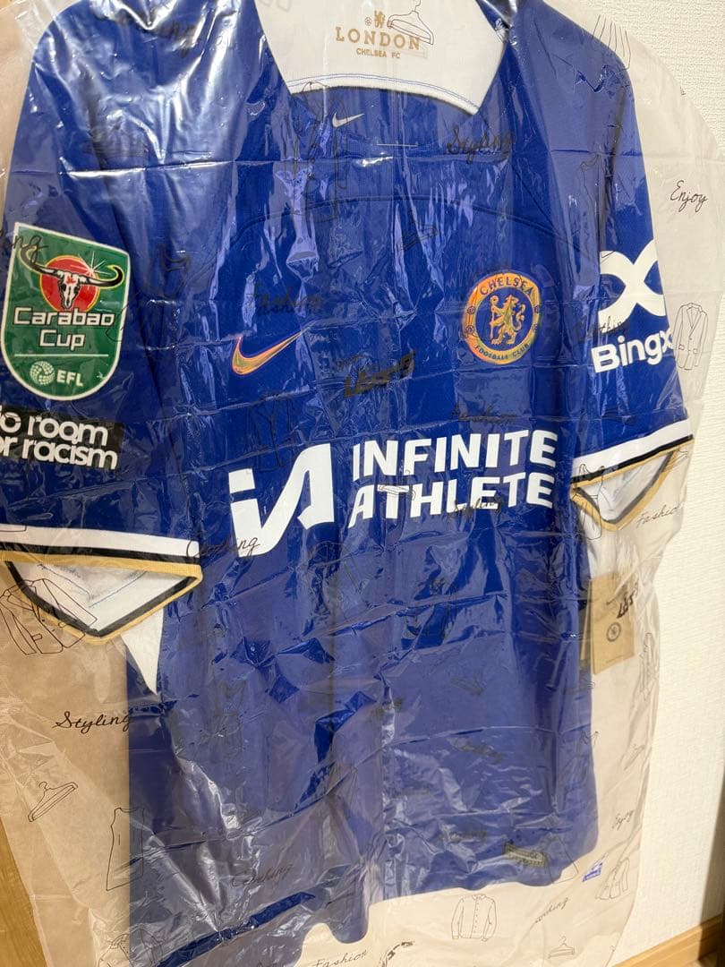 チェルシー 23-24 カイセド ユニフォーム レプリカ カラバオ杯仕様