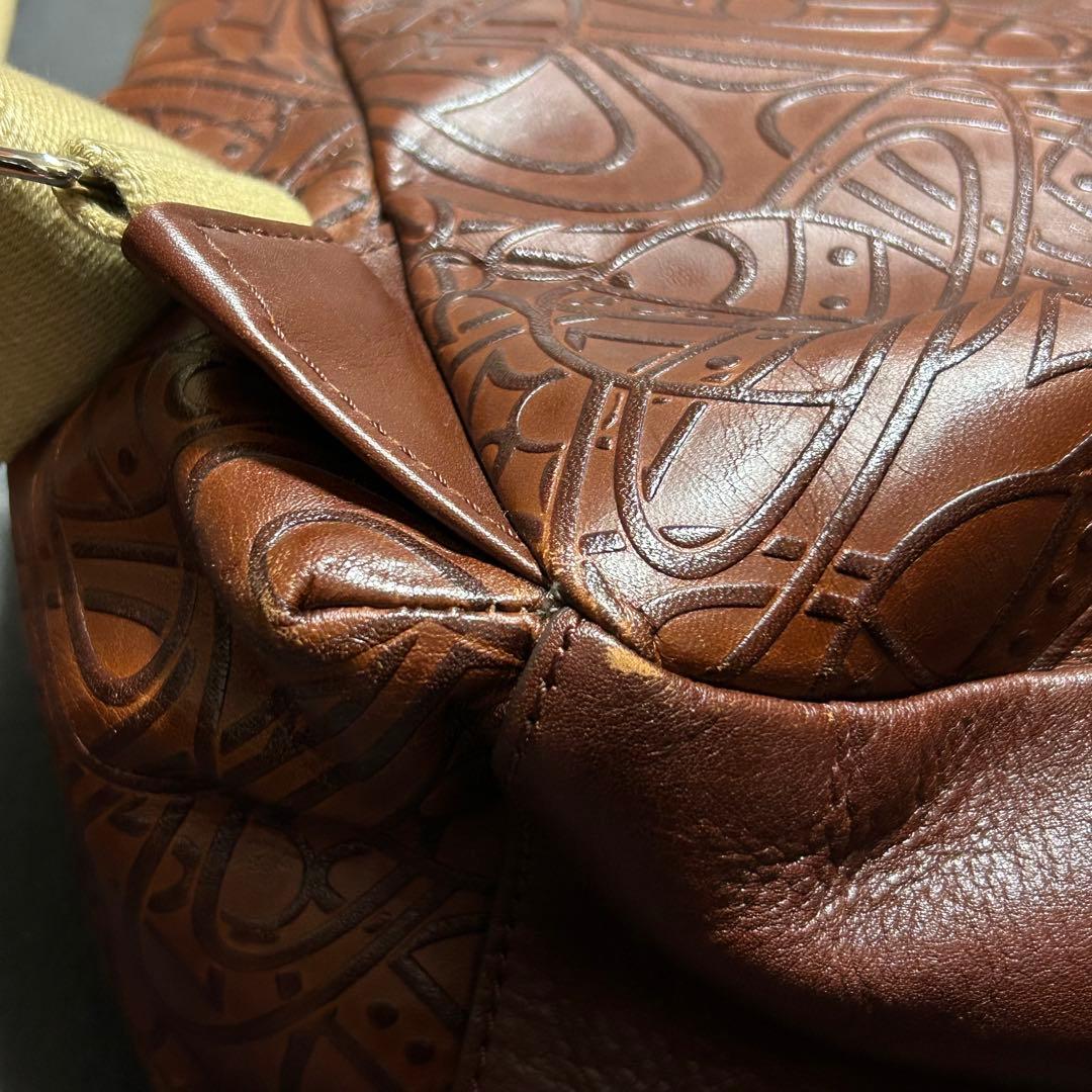 Vivienne Westwood アーサー リュック ブラウン オーブ レザー - メルカリ