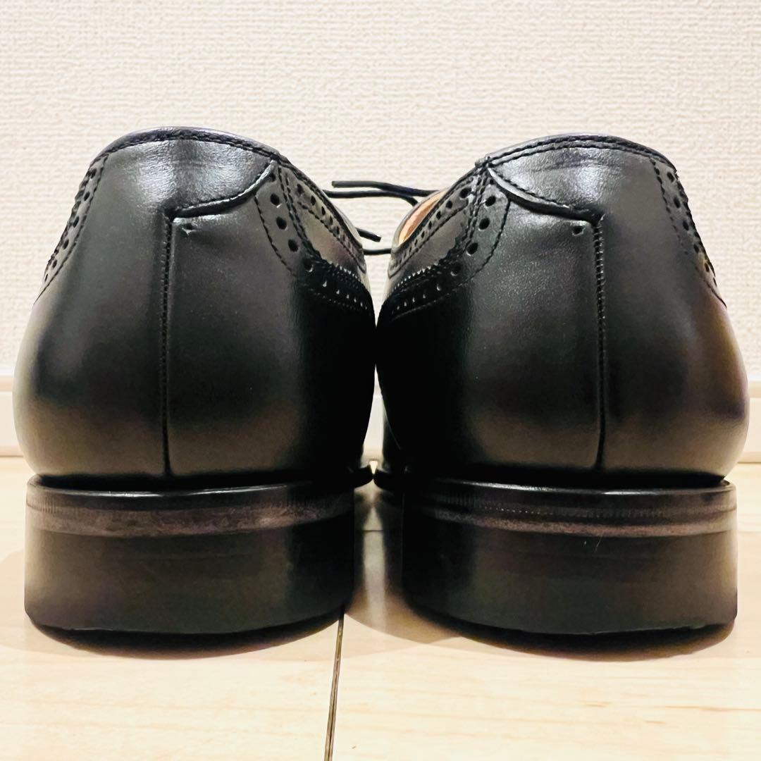 極美品】スコッチグレイン セミブローグ パンチドキャップトゥ F-920