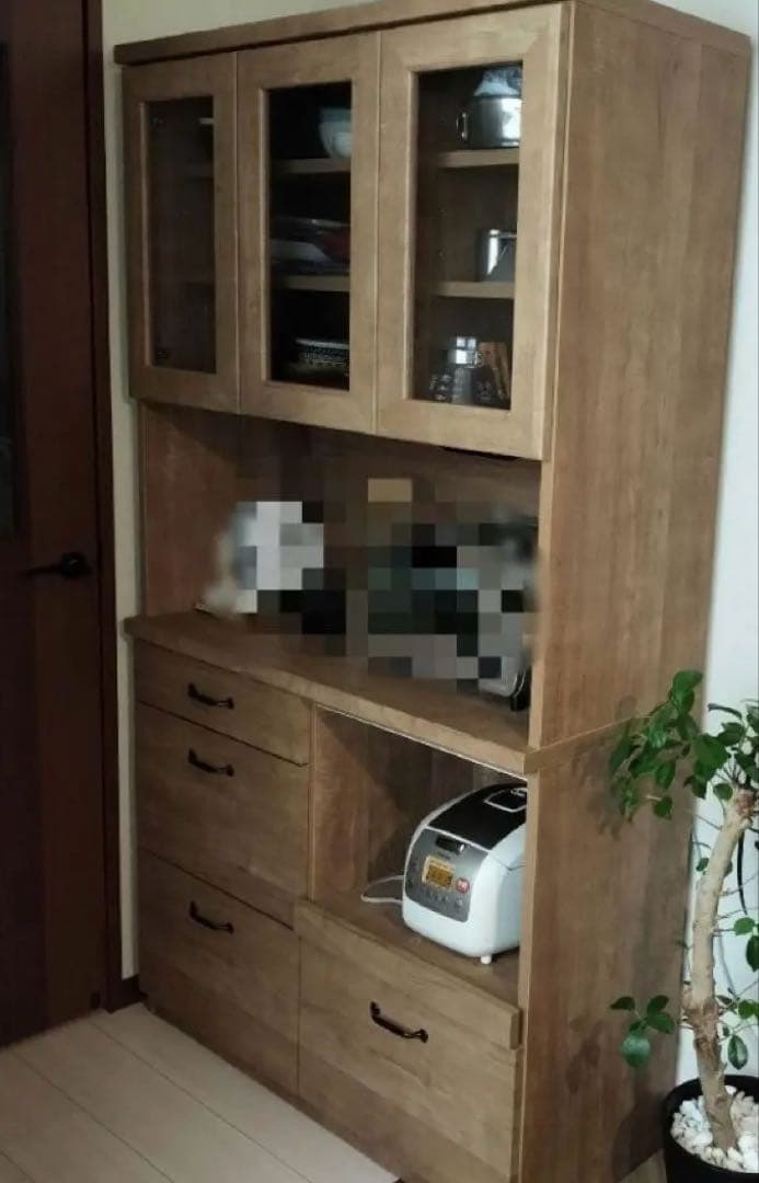 mugssweetie さん専用　LOWYA アンティーク風食器棚 mugssweetie さん専用 LOWYA アンティーク風食器棚 mugssweetie さん