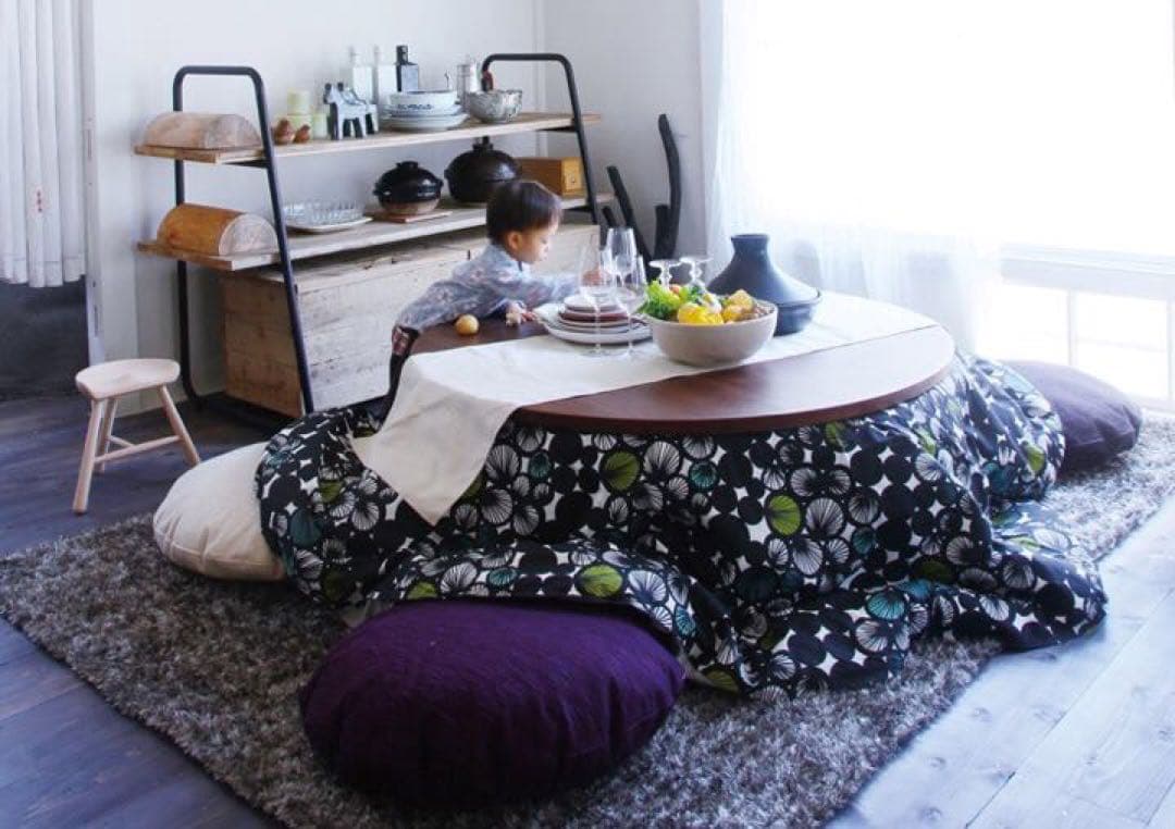 アクタス ACTUS FK1 こたつ リビングテーブル ウォールナット - メルカリ