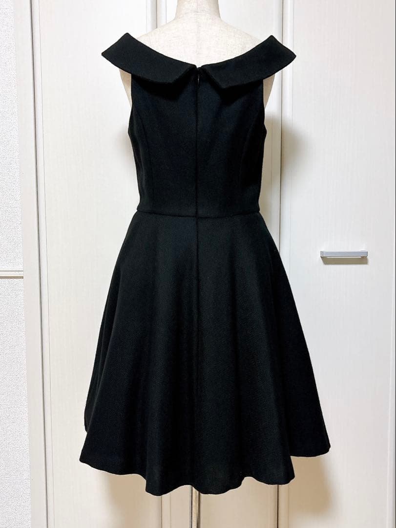 シャーリーテンプル プードルアップリケジャンパースカート ワンピース 黒