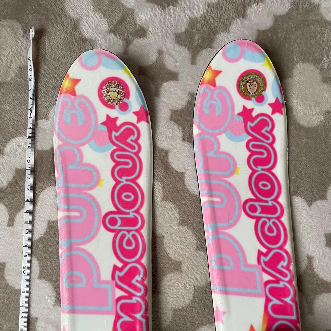 12345→セール中 スキー板 ホワイト/ピンク 約80cm - メルカリ