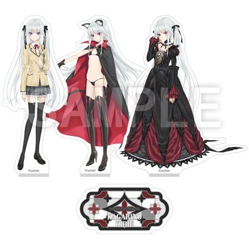 C107 美少女万華鏡 15周年 篝ノ霧枝 アクリルフィギュア3体セット