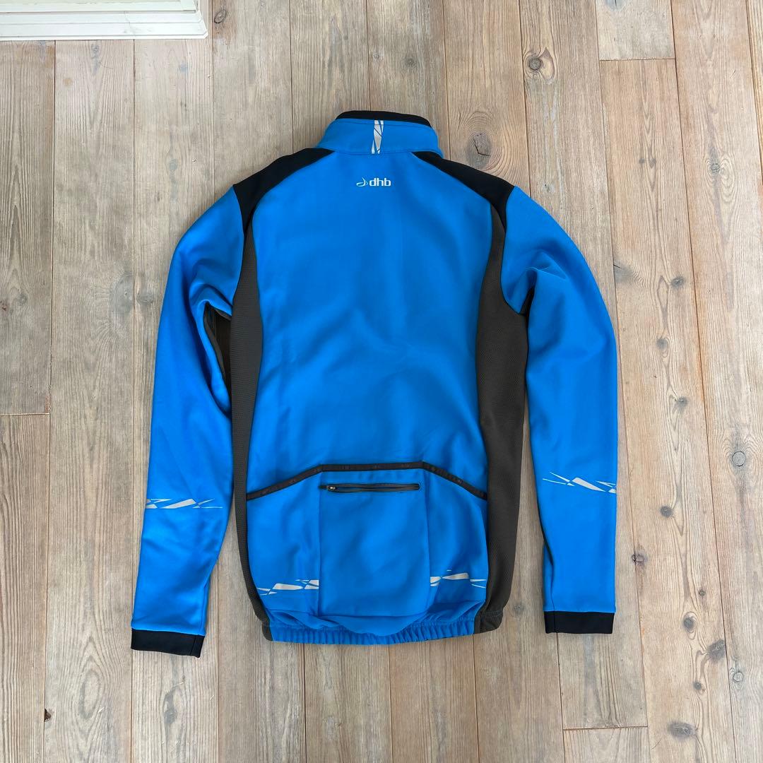 dhb サイクルジャケット Sサイズ 青 - メルカリ