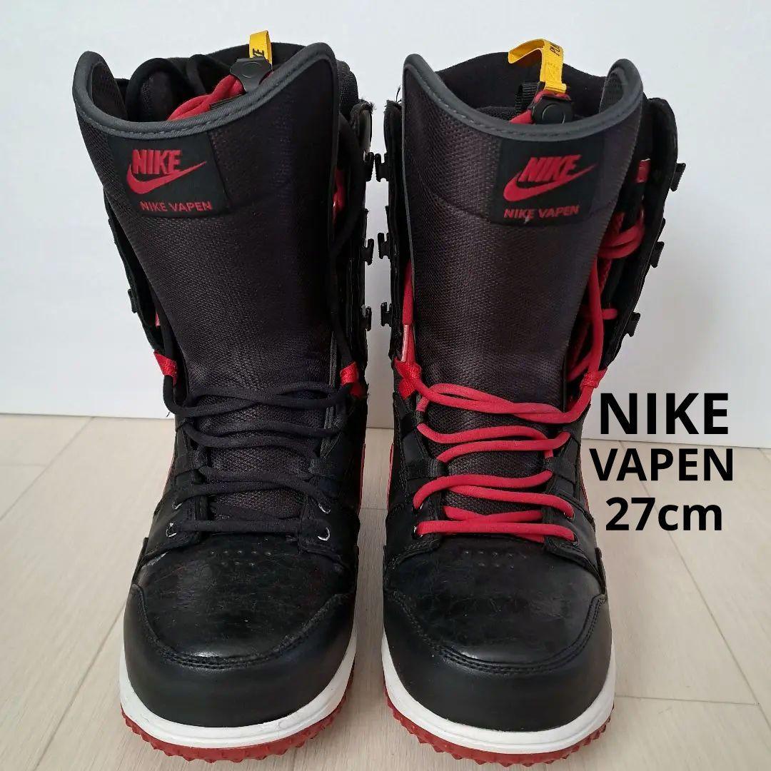 NIKE　ナイキ　VAPEN スノーボード ブーツ　スノーブーツ　27cm　赤黒 NIKE ナイキ VAPEN スノーボード ブーツ スノーブーツ 27cm 赤黒 NIKE