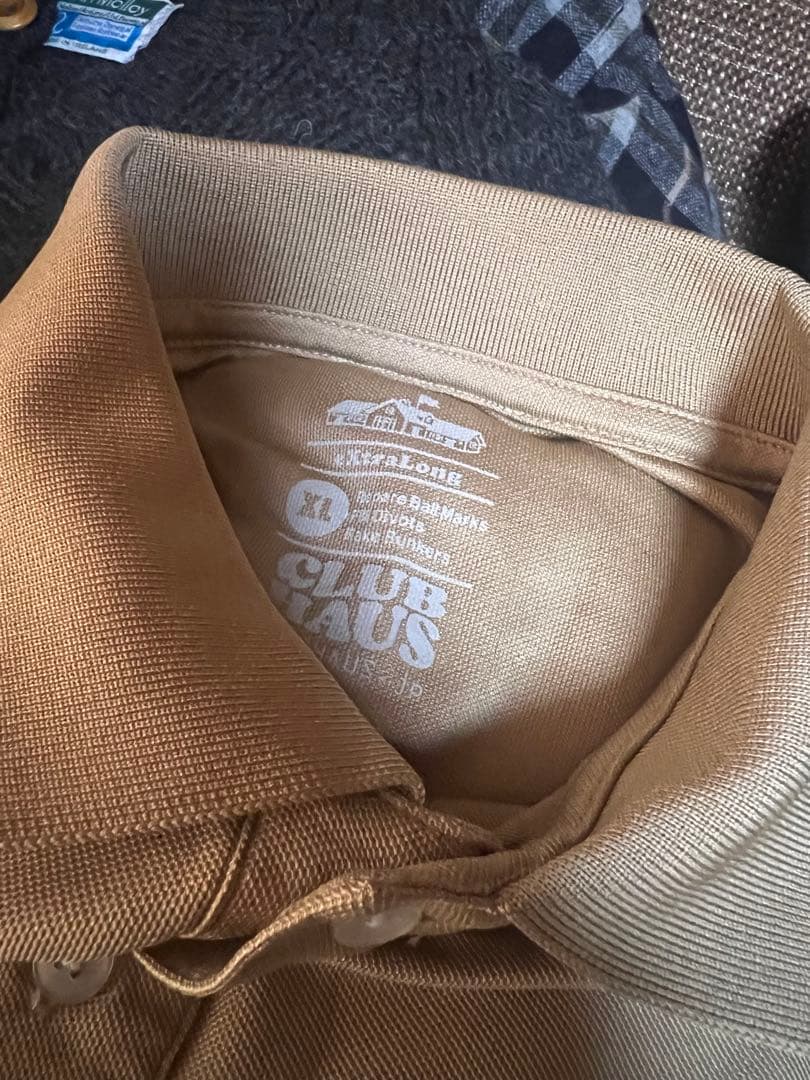 clubhaus クラブハウス ビックポロ べージュ XLの通販はau PAY