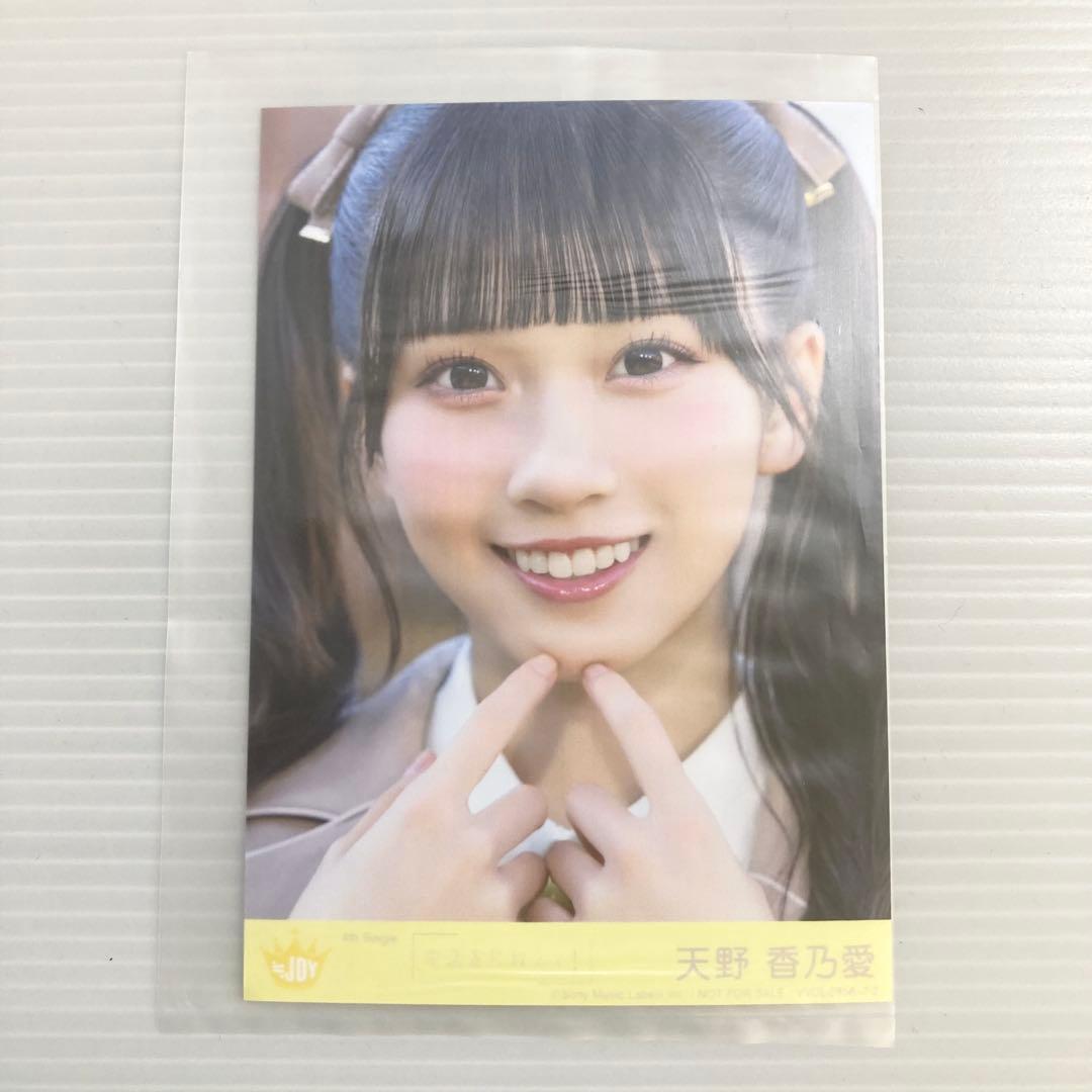 天野香乃愛 電話番号教えて！ 封入 D ニアジョイ ≒JOY 生写真 - メルカリ