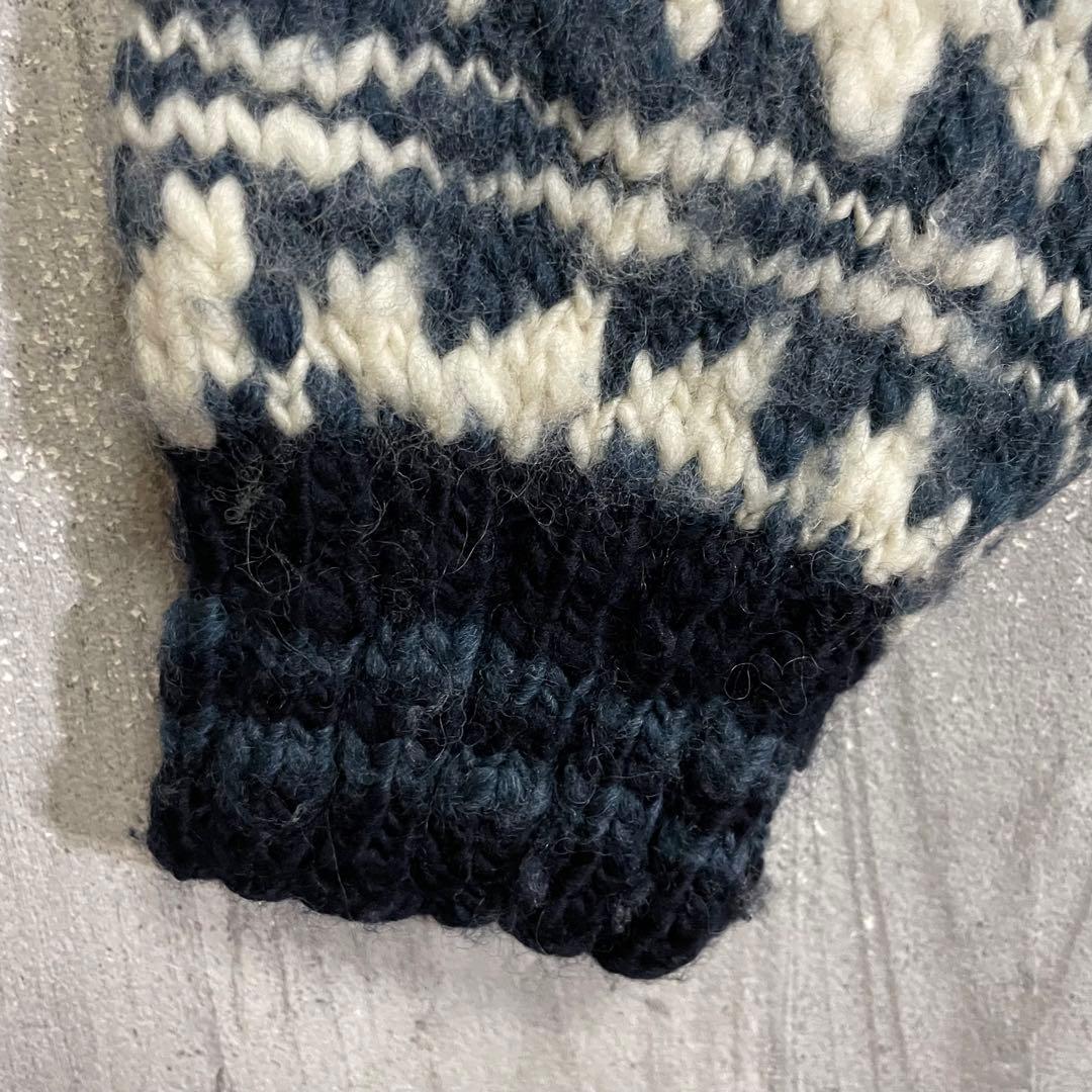 希少モデル】ラルフローレン サンダーバード柄 ジップニットジャケット XL