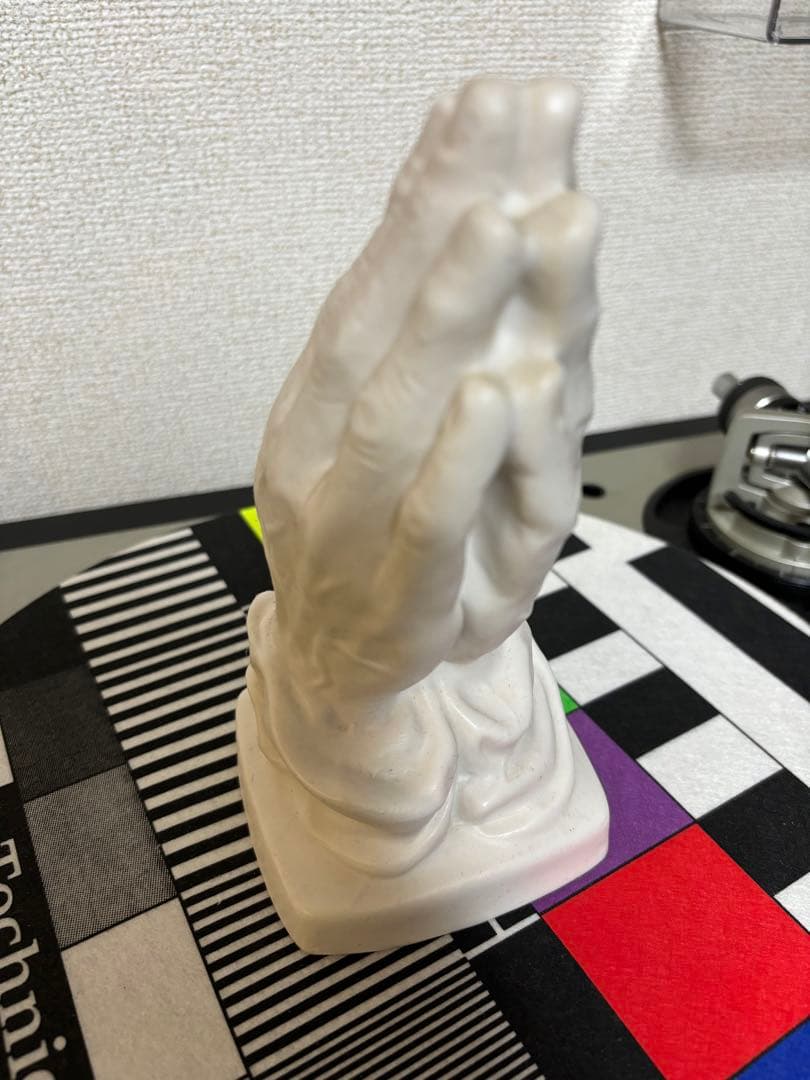 陶器製 ビンテージ　プレイングハンド ビンテージ-60's○Norcest JAPANセラミックハンドモチーフオブジェ