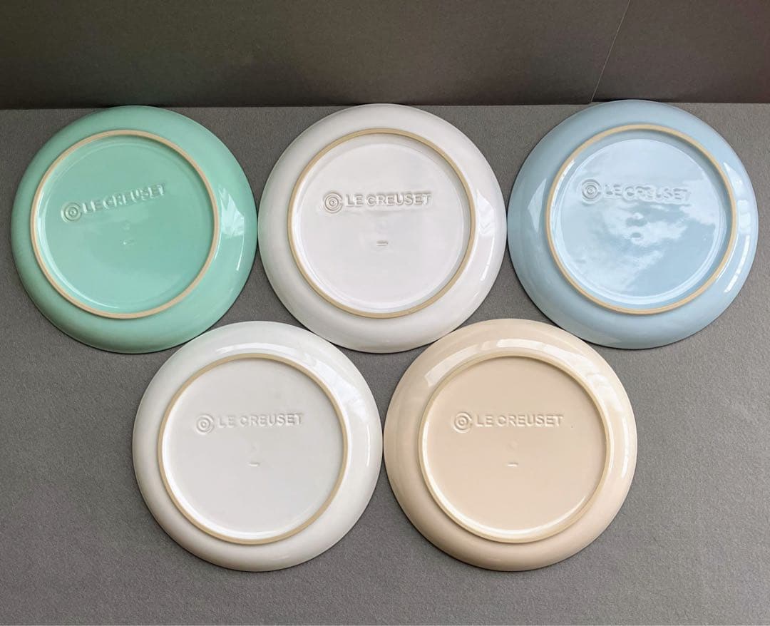 ルクルーゼ スフィアプレート 17cm 5枚セット - メルカリ