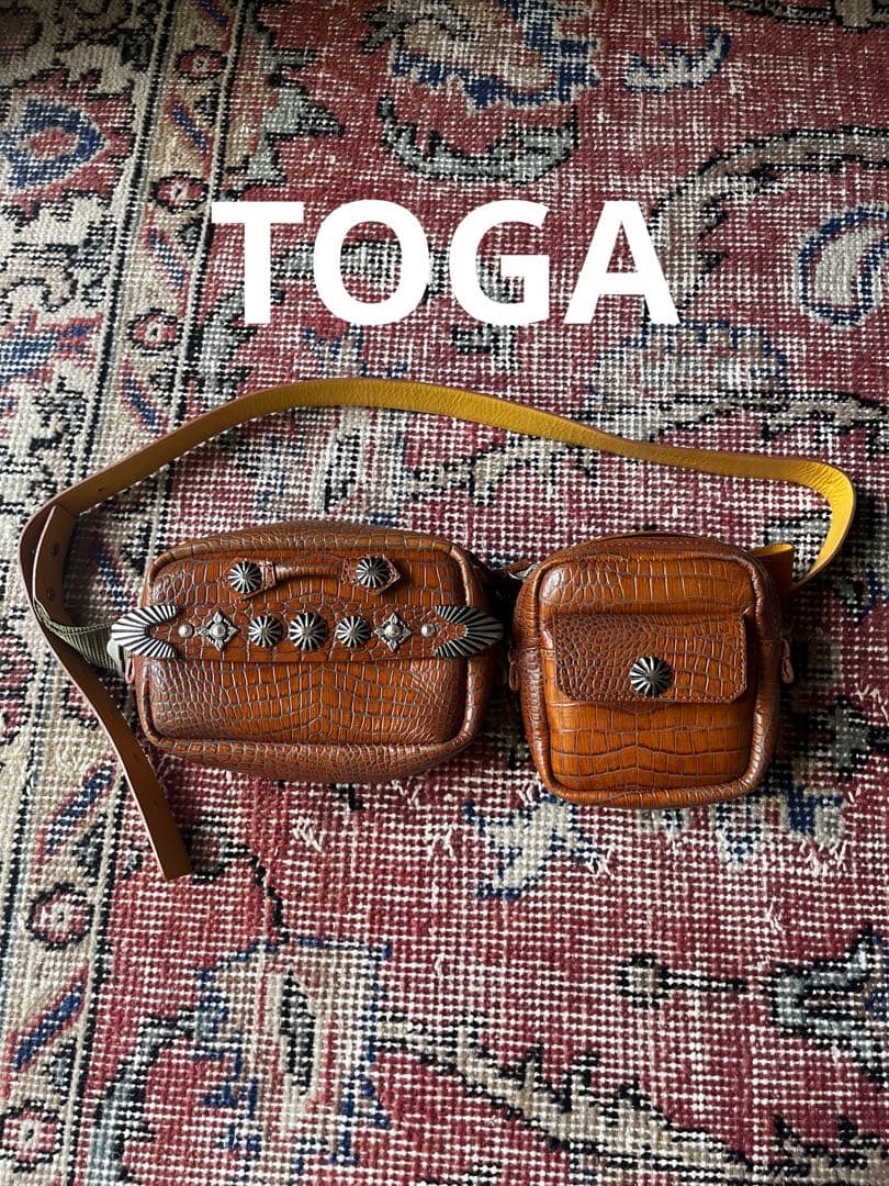 TOGA PULLA ウエストポーチ ボディバッグ TOGA PULLA（トーガ プルラ）の「【TOGA PULLA×PORTER】Belt bag TOGA