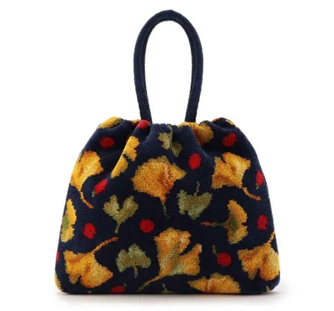 FEILER　ギンコウツリー　手付き巾着 feiler（フェイラー） バッグ 手付き巾着 きんちゃく スウィート