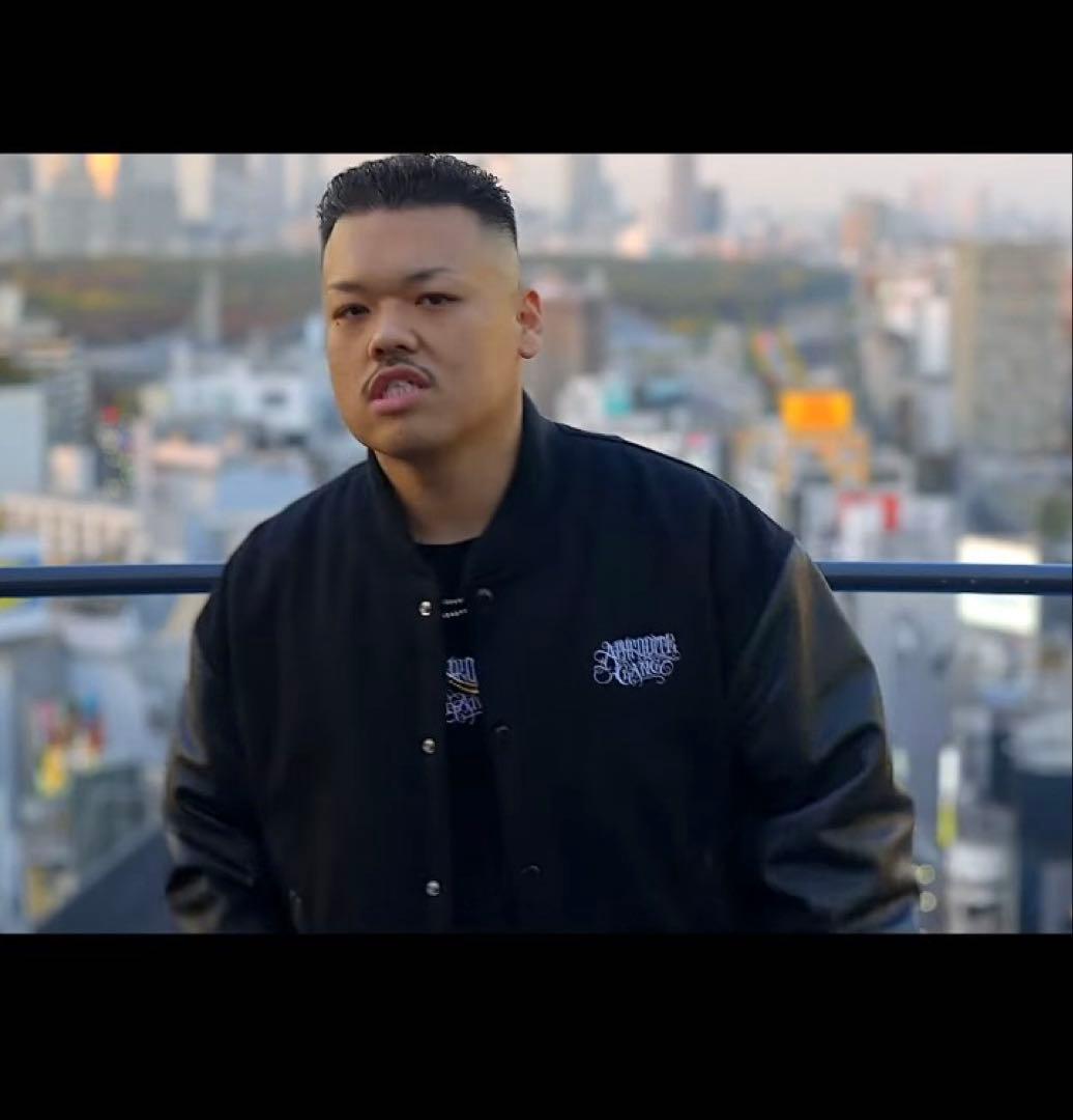 舐達麻 アフロディーテギャング GAKKIN レザー バーシティ ジャケット