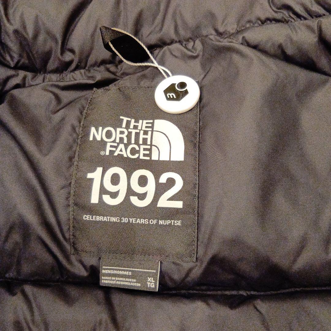 XL North Face US ノースフェイス1992 ヌプシジャケット 赤黒 - メルカリ