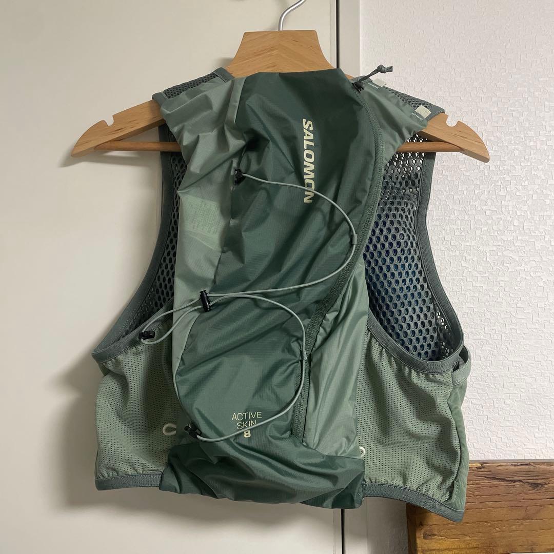 ウォーキング・ランニングウェア Salomon skin8 SALOMON/サロモン ACTIVE SKIN 8 SET/アクティブ スキン8 セット