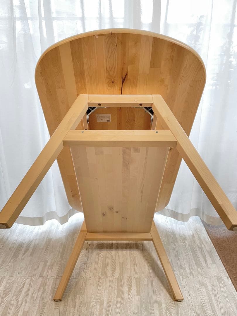 IKEAイケア ダイニングテーブル HALVDANハルヴダン 140cm - メルカリ