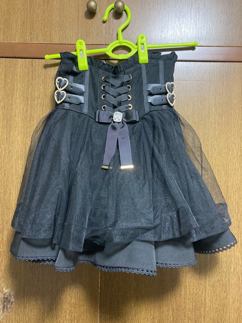 LIZLISA レースアップコルセットライクスカパン - メルカリ