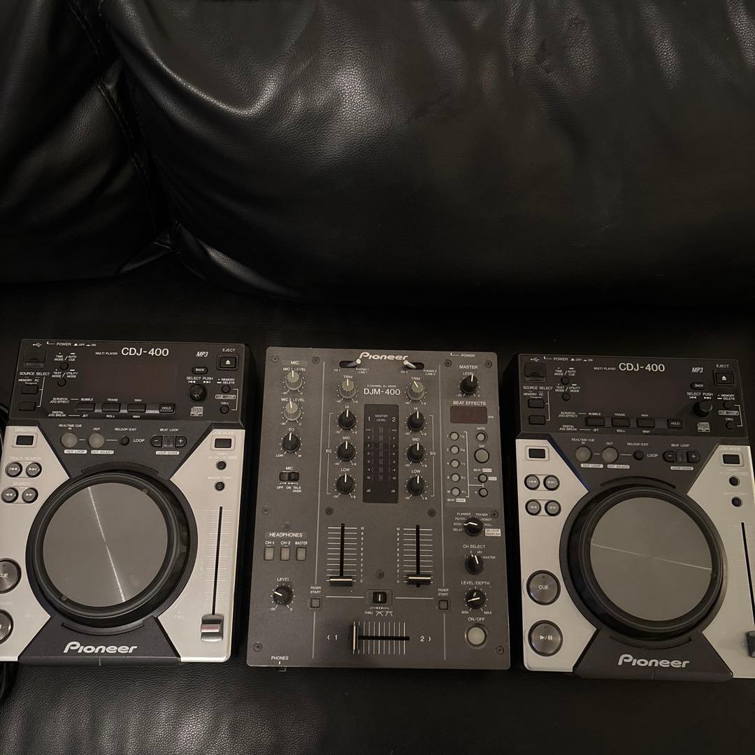 Pioneer パイオニア CDJ-400 & DJM-400 セット 31ghgS0m5KL._AC_UF350,
