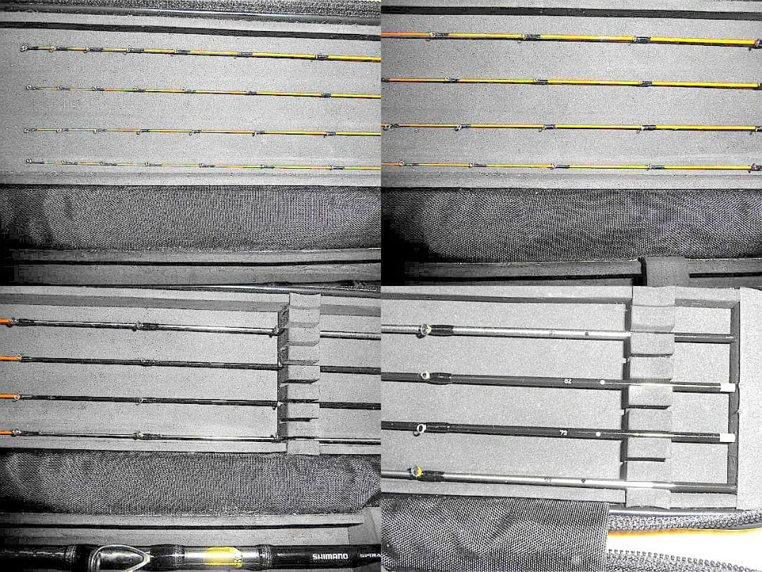 20'イカダ リミテッド】i 標準穂先2本＋24'オプション穂先2本