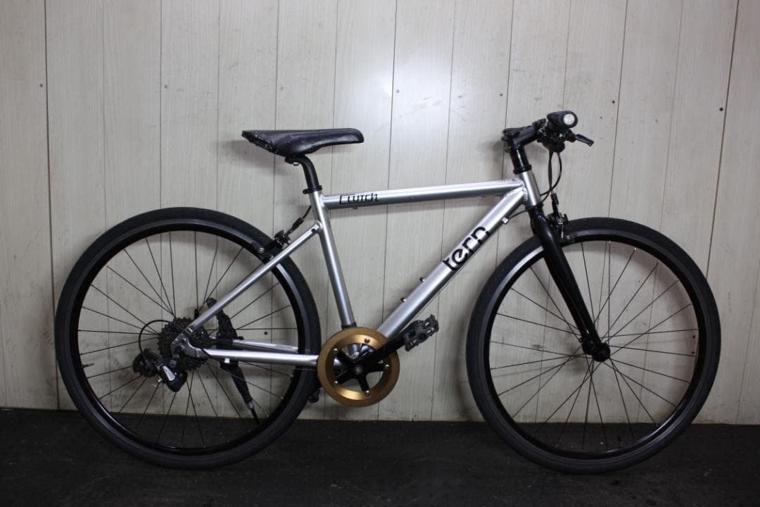 TERNターン CLUTCH 650C アルミ シマノ8速 420mm クロス TERN ( ターン ) クロスバイク CLUTCH ( クラッチ ) ホワイト 420