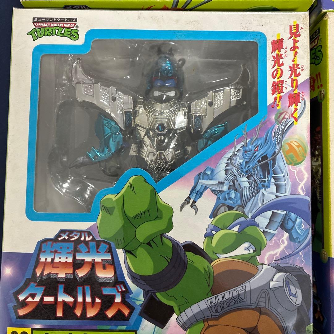 お値下げニンジャタートルズ　メタルタートルズ フィギュア　レオナルド 予約 霊機魂 ティーンエイジ ミュータント ニンジャ タートルズ